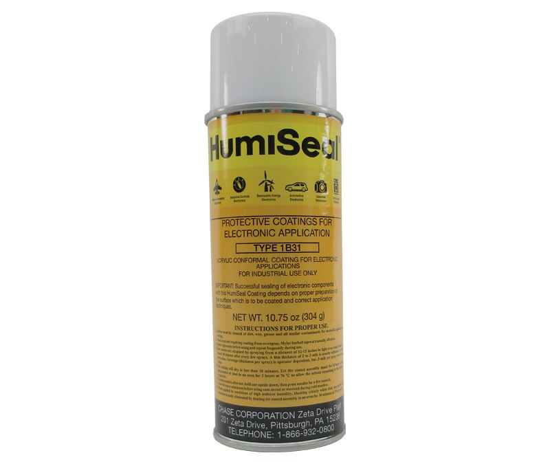 HumiSeal® 1B31 Clear Acrylic Conformal Coating - 11.5 oz Aerosol Can