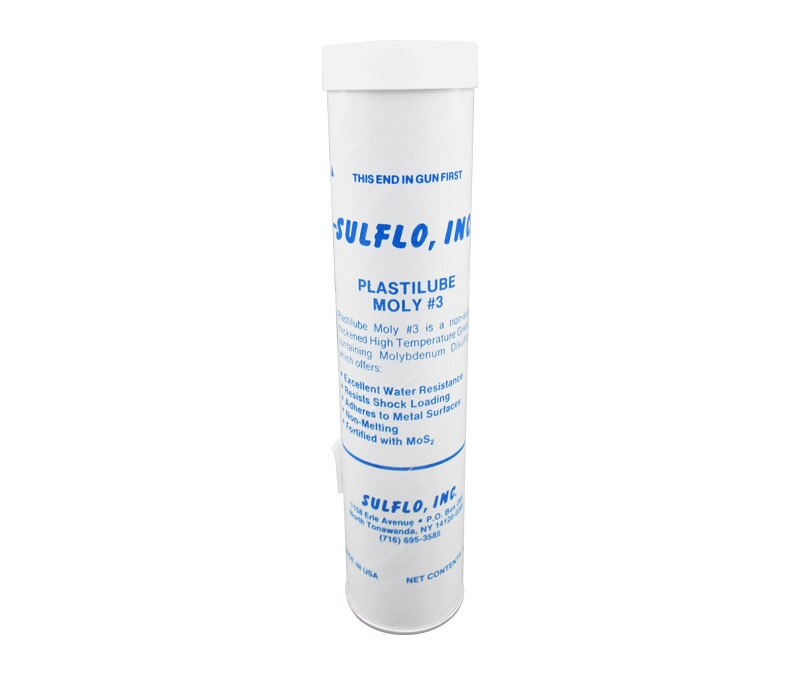 SULFO Plastilube Moly 3 High-Temperature Grease - 14 oz Cartridge