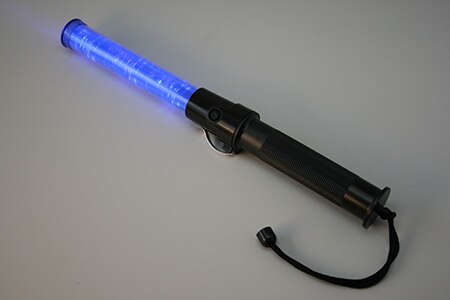 Aerosafe API-SH-410B Blue LED Aircraft Marshalling Baton