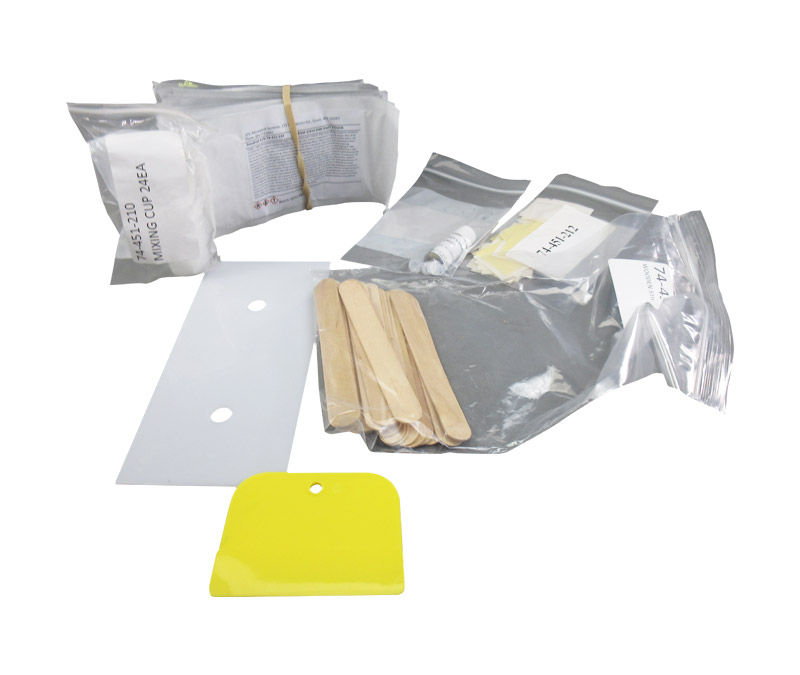 GOODRICH 74-451-AP Pinhole Repair Kit for Estane®/Urethane (Silver) Pneumatic De-Icers