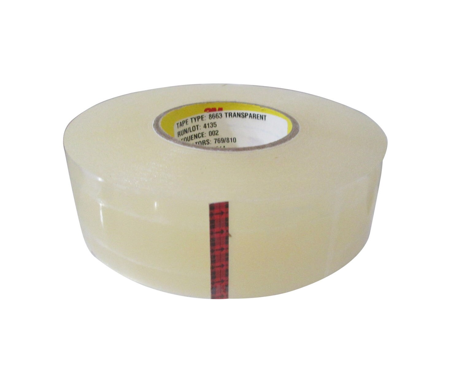 3M™ 8663 18 Mil Transparent Polyurethane Protective Tape (Skip Slit Liner) - 2" x 36 Yard Roll