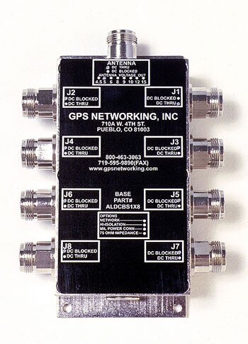 GPS Networking ALDCBS1X8 AMPlified Antenna Splitter