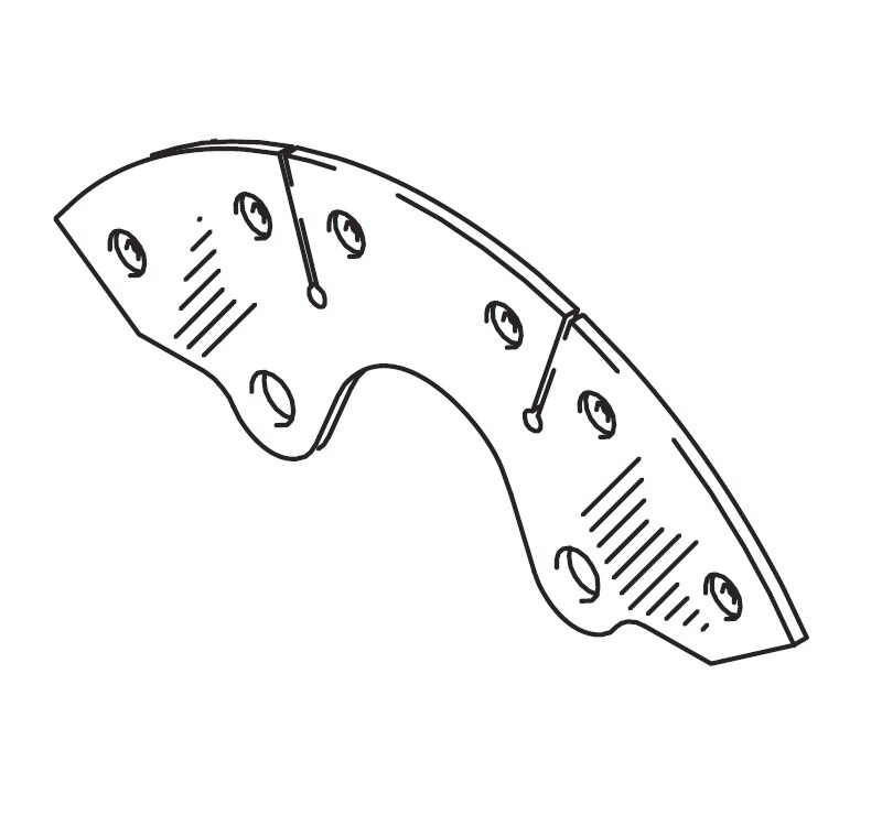 Cleveland Wheel & Brake 063-02400 Pressure Plate