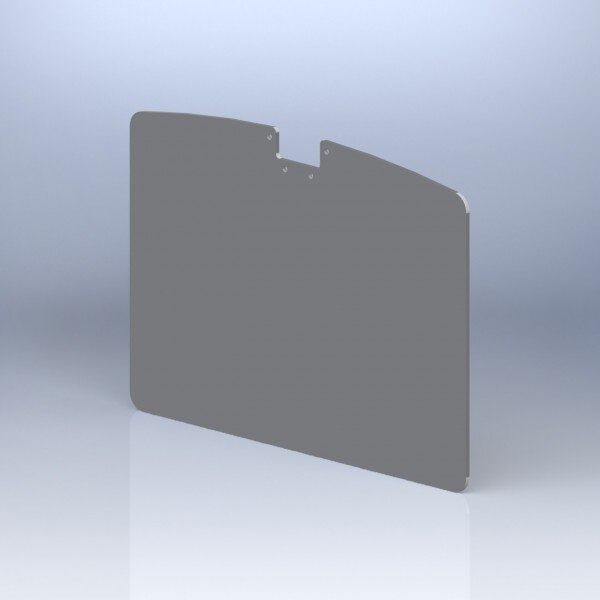Rosen RCL600-601-200-3 Bombardier Challenger 600, 601 & 604 Gray Replacement Sunvisor System Lens Only