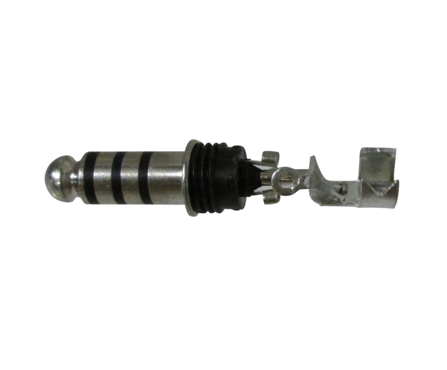 Amphenol NEXUS TP-120-7 Black Plastic Molded Contact 4-Conductor Threaded Telephone Plug