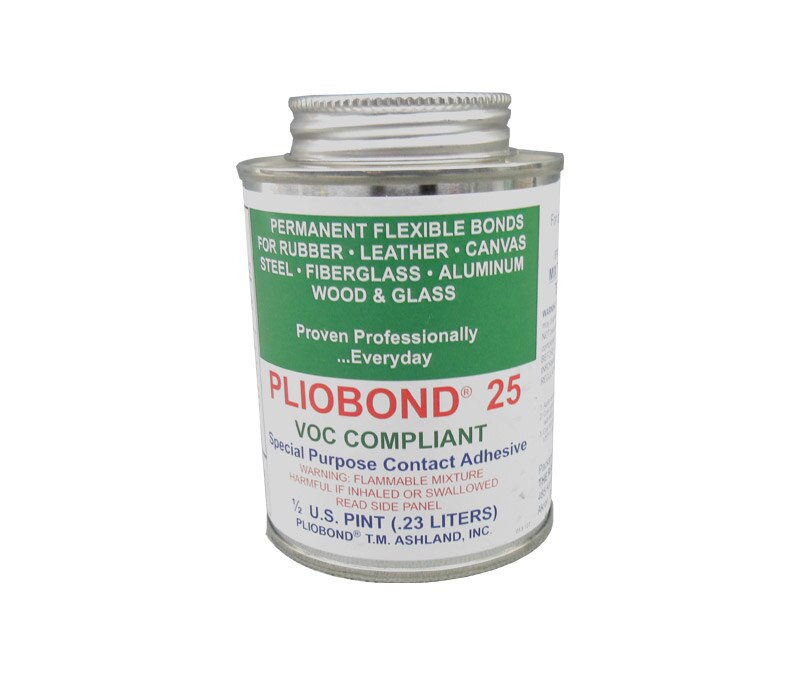 PLIOBOND® 25 LV Tan VOC Compliant Special Purpose Contact Adhesive - 1/2 Pint Brush-Top Can