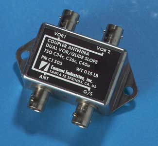 Cobham Comant CI-505 Diplexer Dual VOR / Glide Slope