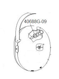 David Clark 40688G-09 Lock Washer -Pack of 10