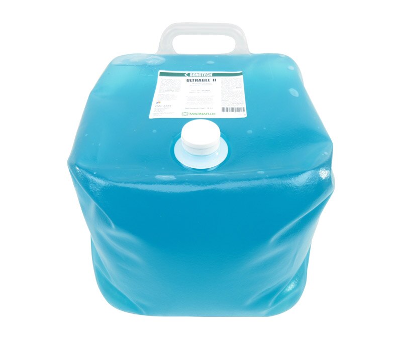MAGNAFLUX® 25-905 SONOTECH® ULTRAGEL® II High Performance Ultrasonic Couplant - 5 Gallon Cubitainer