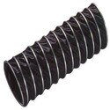 AERODUCT® CEET16 Black 4" Reinforced Neoprene Rubber Ducting - 10-Foot Length