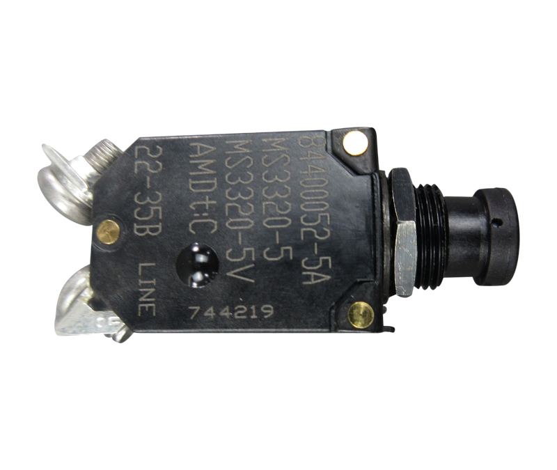 Military Standard MS3320-5 Circuit Breaker - 5 AMP