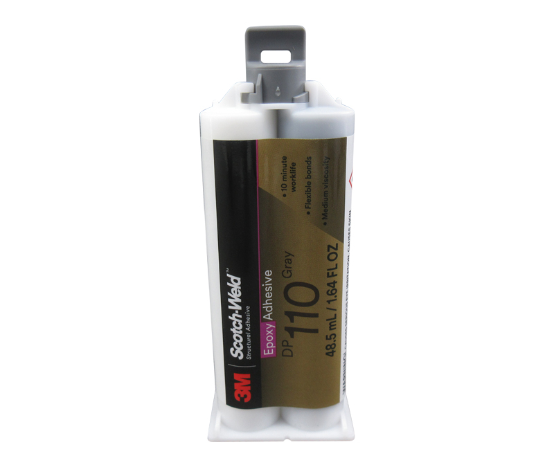 3M™ Scotch-Weld™ DP110 Gray Epoxy Adhesive - 48.5 mL Cartridge