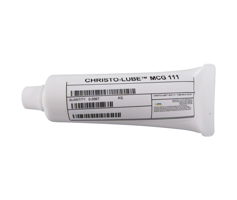 CHRISTO-LUBE® MCG 111 White MIL-PRF-27617G TYPE I, II & III Spec Aircraft & Instrument Grease - 2 oz Tube