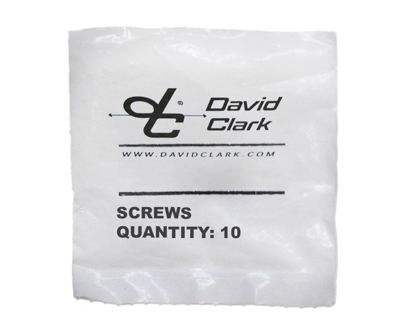 David Clark 18900G-09 Screws 09592P-07 -Pack of 10