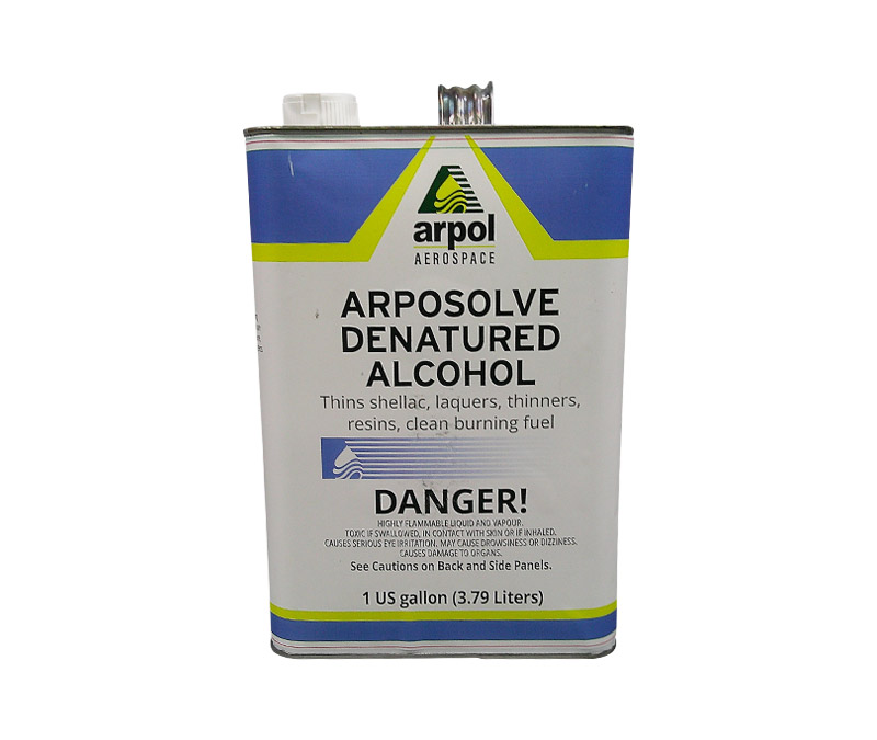 Denatured Alcohol Solvent - Gallon Can