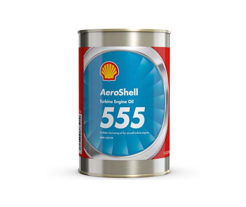 AeroShell™ Turbine Oil 555 Synthetic Turbine Engine Oil - Quart Can