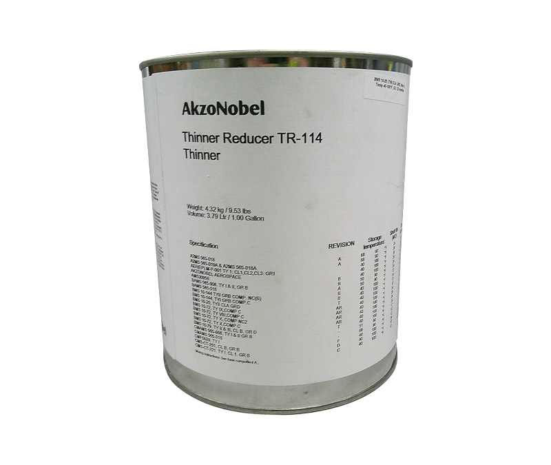 AkzoNobel TR-114 Clear VOC Compliant Reducer Thinner - Gallon Can