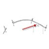 Rosen RA109-300-3 Leonardo Agusta A109 & A109A Monorail Rosen Sunvisor System Visor Assembly
