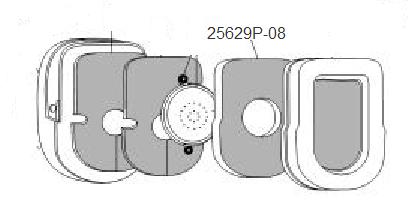 David Clark 25629P-08 Filter, Dome