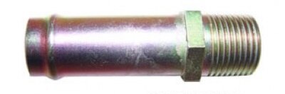 TEMPEST® AA1K10-4-8 FAA-PMA 1/4" NPT / 3/8" Hose Straight High-Flow Air Fitting