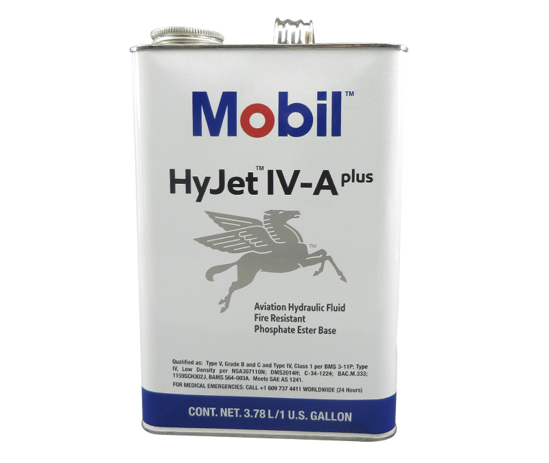 Exxon™ HyJet™ IV-A Plus BMS 3-11P Type V, Grade B/C, Type IV, Class 1 Spec Hydraulic Fluid - Gallon Can