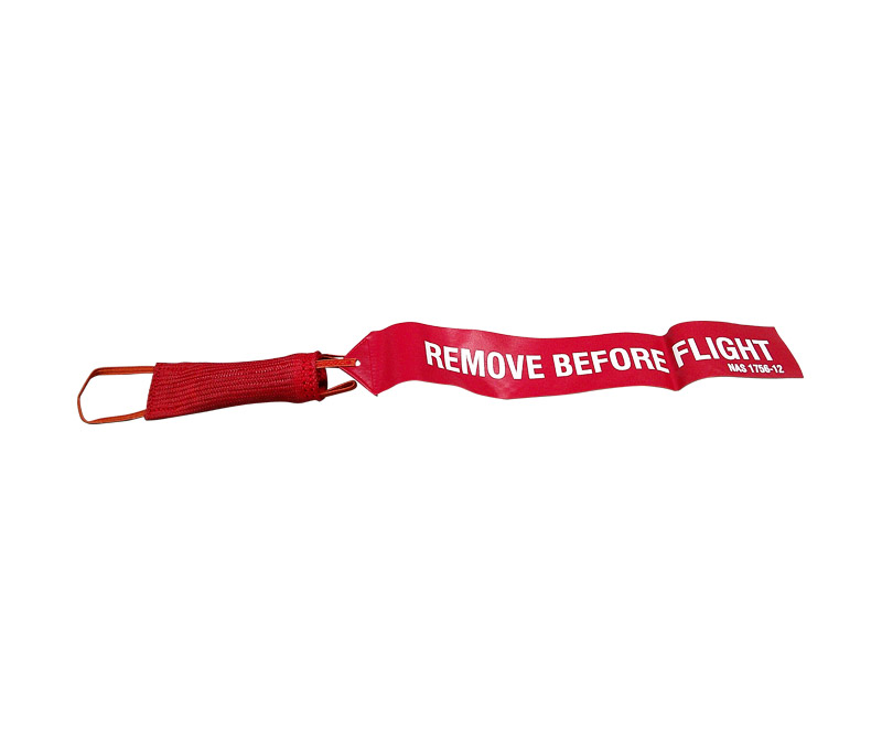 Sesame Technologies KPC4-640-35 Red Triple Layer Kevlar® Flame-Retardant Probe Cover with 2" x 12" Streamer Flag