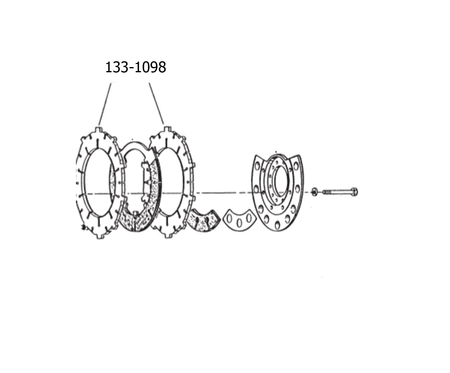 GOODRICH 133-1098 Brake Assembly Disc