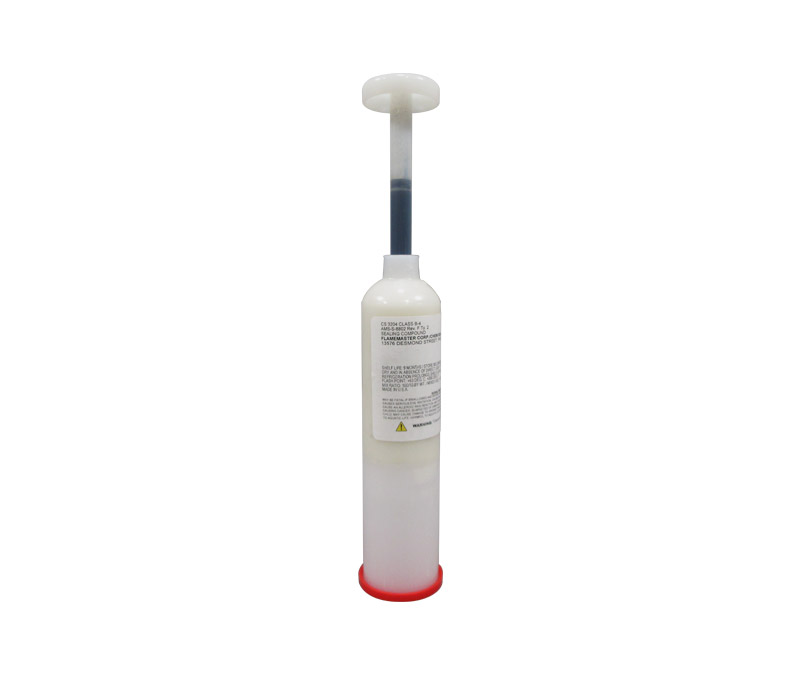 Flamemaster CS 3204 B-4 Gray AMS-S-8802 Type 2 Spec Integral Fuel Tank Sealant - 6 oz (3.5 fl oz) Cartridge