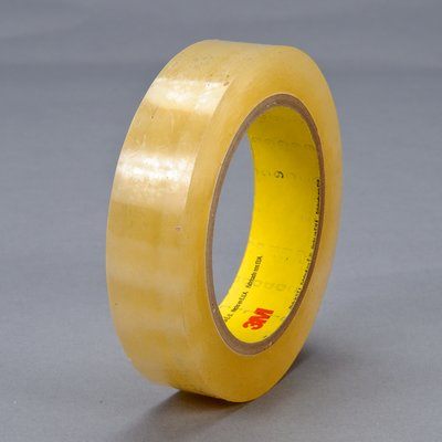 3M™ 021200-04158 Scotch® 665 Clear 3.8 Mil Removable Repositionable Tape - 1" x 72 Yard Roll - 36/Case