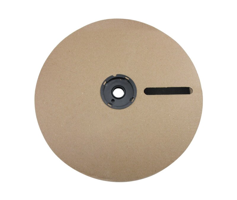 3M™ 021200-46076 Scotchmate™ SJ3418FR Black Flame Resistant Loop Fastener - 4" x 0.12" x 50 Yard Roll - 6/Pack