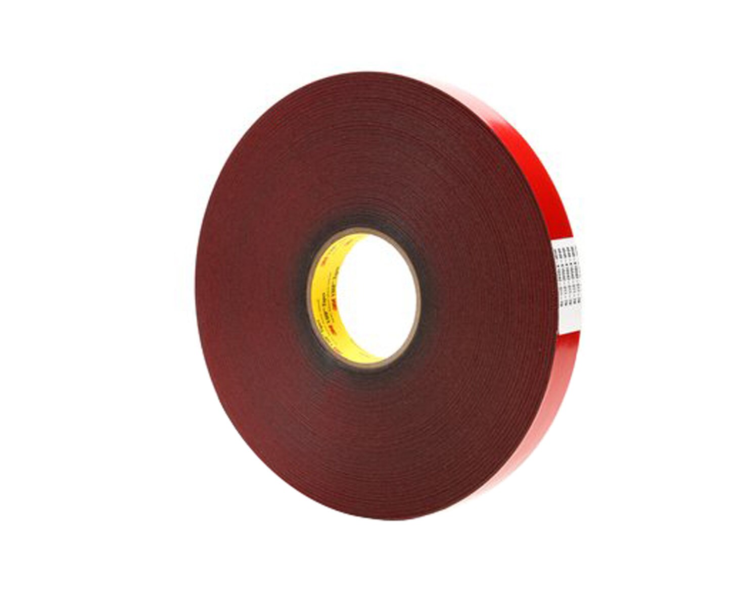 3M™ 021200-56314 VHB™ 4646 Gray 25 Mil Acrylic Foam Tape - 1" x 36 Yard Roll - 2/Pack