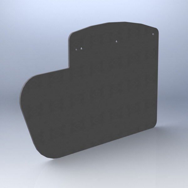 Rosen RLAN-200-1 Lancair IV Gray Replacement Sunvisor System Lens Only