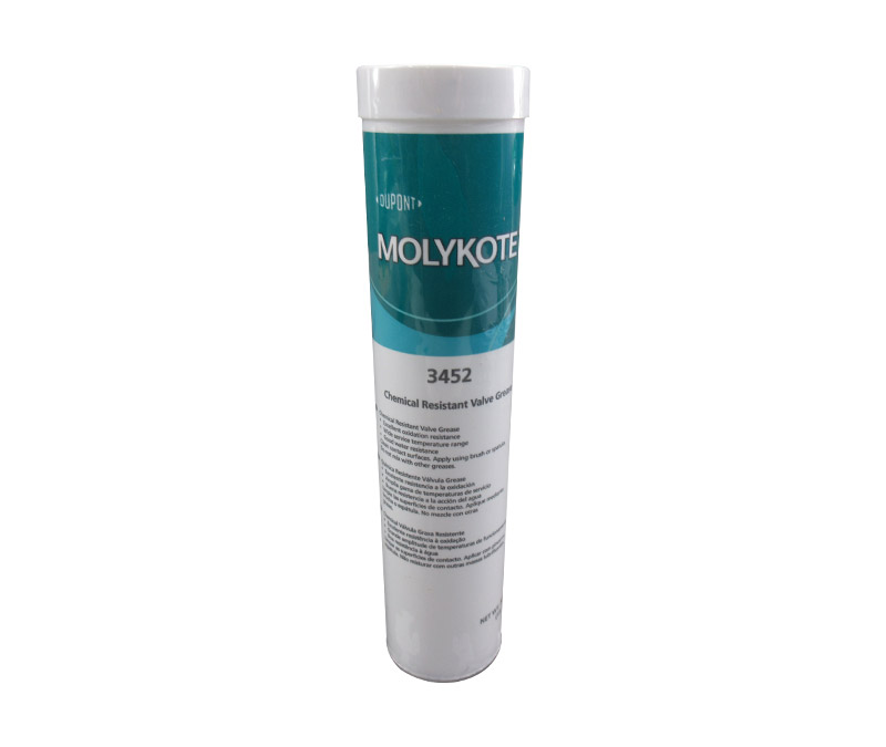 DUPONT™ MOLYKOTE® 3452 Chemical Resistant Valve Lubricant - 550 Gram Cartridge