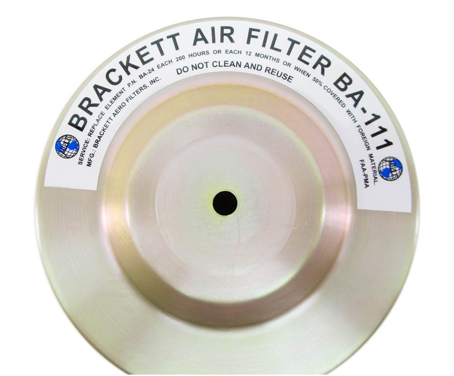 Brackett Aero Filters BA-111-7 Filter End Cap Assembly fits P/N BA-111