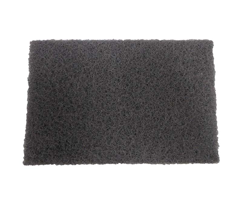 3M™ Scotch-Brite™ 7446 Gray 6" x 9" Silicon Carbide Medium Blending Hand Pad - Carton of 20