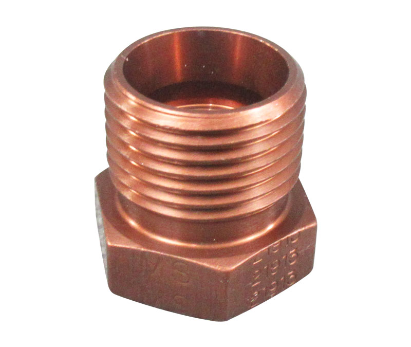 Military Standard MS21913D8 Aluminum Plug, Tube Fitting, Threaded