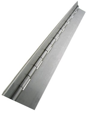 Military Standard MS20001P4-7200 Aluminum Hinge, Butt