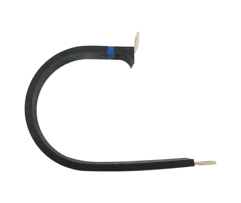 Military Standard MS21919WDG40 Aluminum Band with Chloroprene Cushion Clamp, Loop