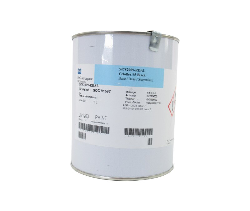 PPG® 5478/2909 Celoflex™ 95 Black AIMS 04-04-016 Spec Erosion Resistant Polyurethane Base - Liter Can