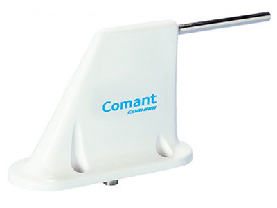 Comant Cobham CI-275-2 White UHF Radiotelephone TNC Connector Antenna