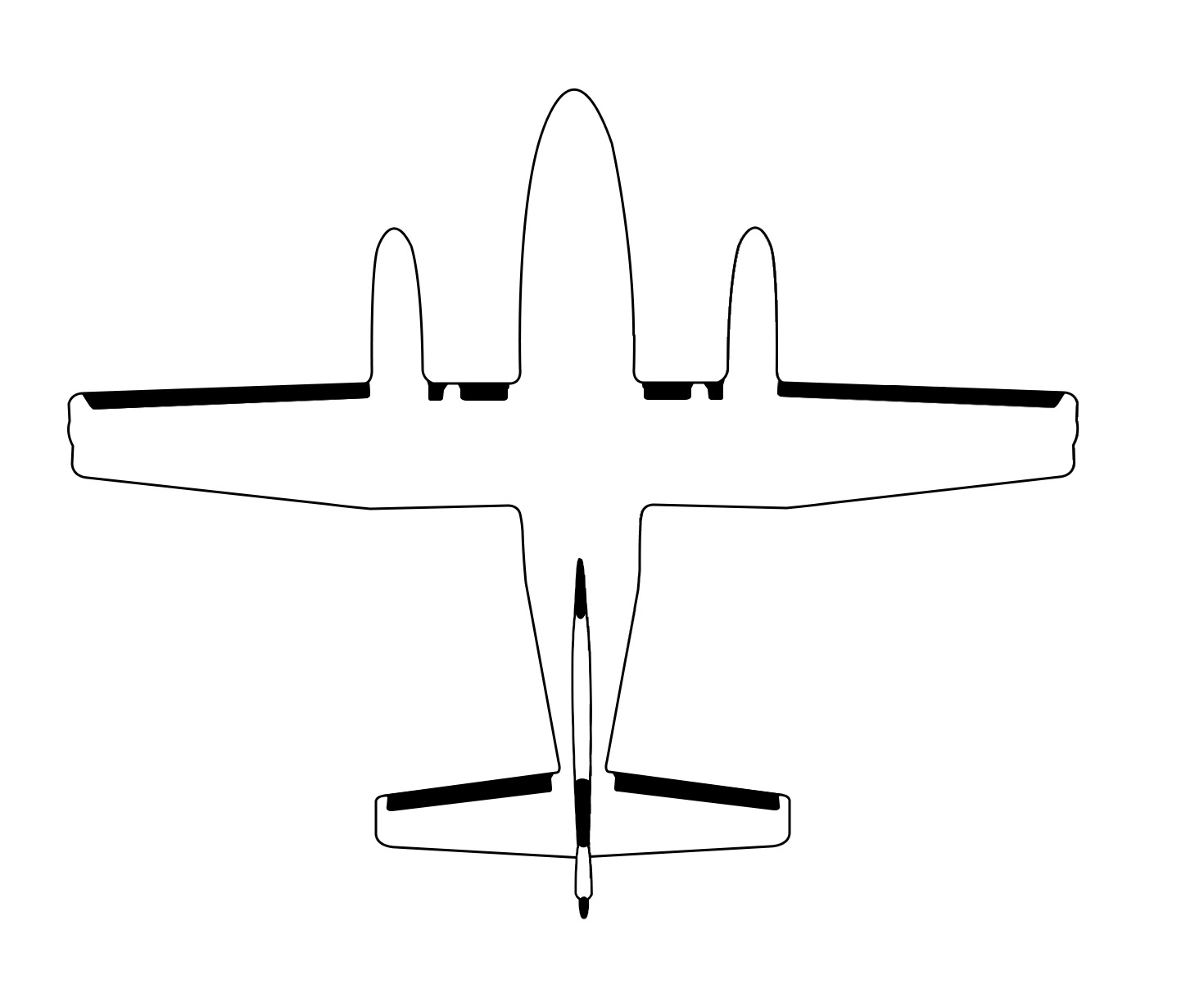 GOODRICH 3D2802 Cessna 441 Stall Strip De-Ice Boot