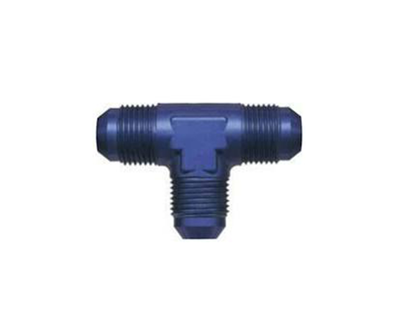 SAE Aerospace Standard AS1035W060606 Aluminum Steel Tee, Tube to Boss
