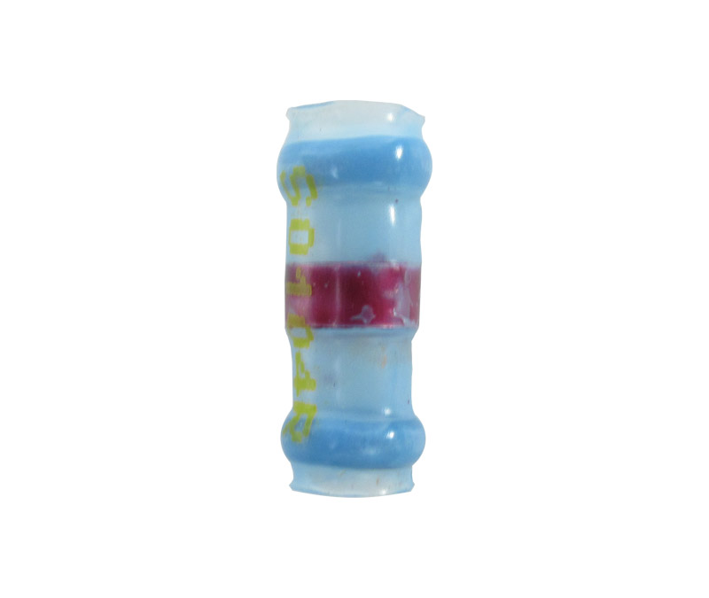 TE Connectivity S01-04-R Transparent Blue Splice, Conductor