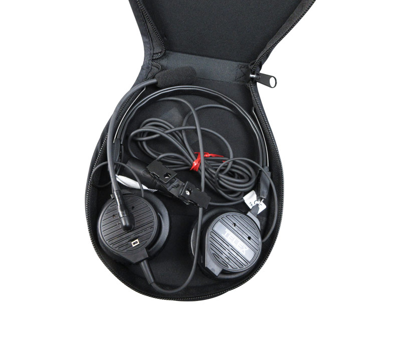 Telex 301317-002 Airman 850 FAA-TSO'd Aviation Headset (Airbus XLR-5 Connector)
