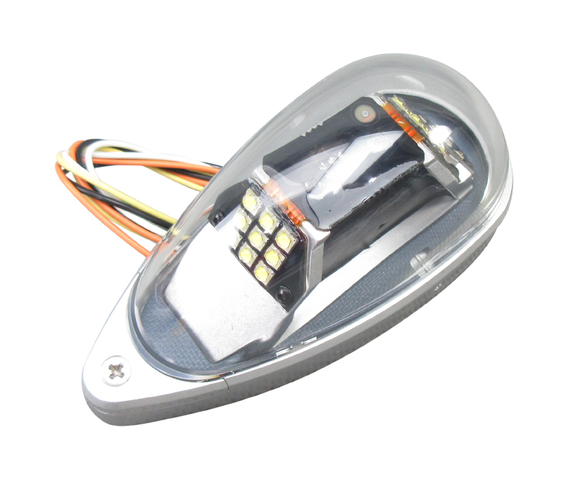 WHELEN® 01-0790725-11 Model OR6502G Orion™ Green 28-Volt Position Light/Anti-Collision Light Wingtip Assembly