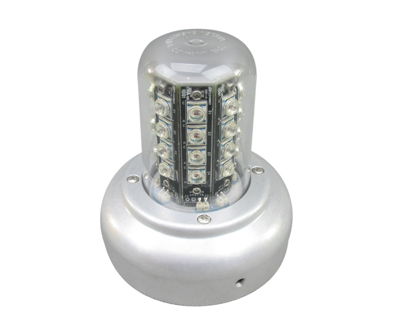 WHELEN® 01-0790520-05 Model 9052005 LED Red/White 28-Volt LED Flashing Beacon