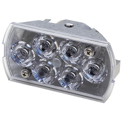 WHELEN® 01-0771888-00 Model 7188800 White 14-Volt LED Recognition Light Assembly
