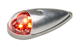 WHELEN® 01-0771105-02 Model 7110502 Red 14-Volt LED Position Light Assembly