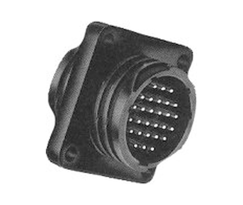 TE Connectivity 206518-2 4 Pin Male Cpc Feed Thru #1