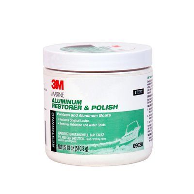 3M™ 051131-09020 Pink Marine Aluminum Restorer and Polish - 18 oz Jar